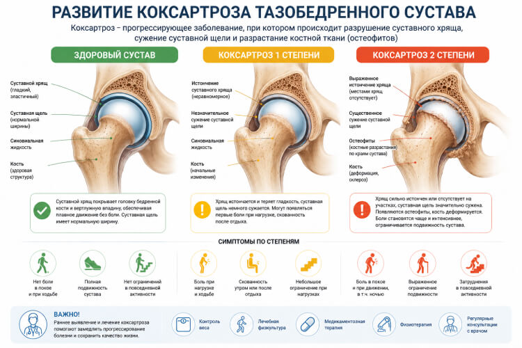 Коксартроз тазобедренного сустава